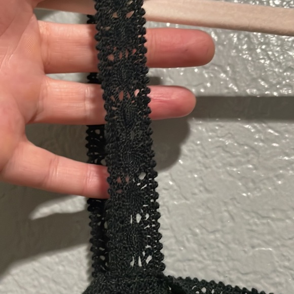 NWOT Chasing Unicorns Valerie Cotton Gauze, Cutwork + Lace Top in Black 🔥 - Picture 10 of 12